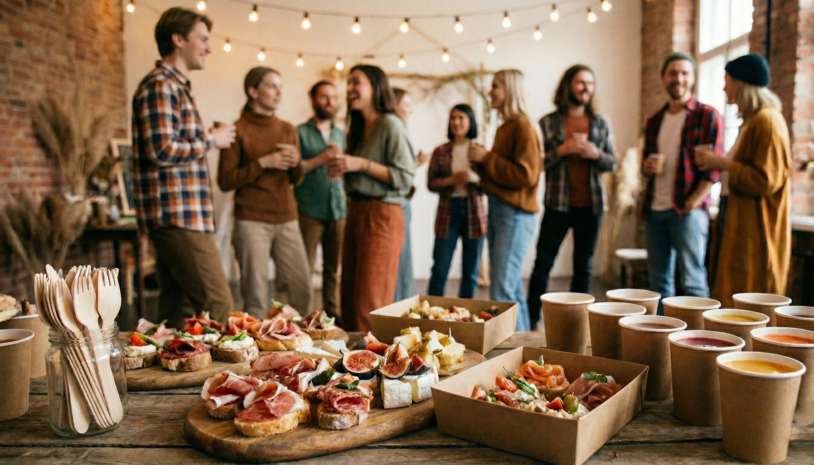 Фуршет для творческой студии