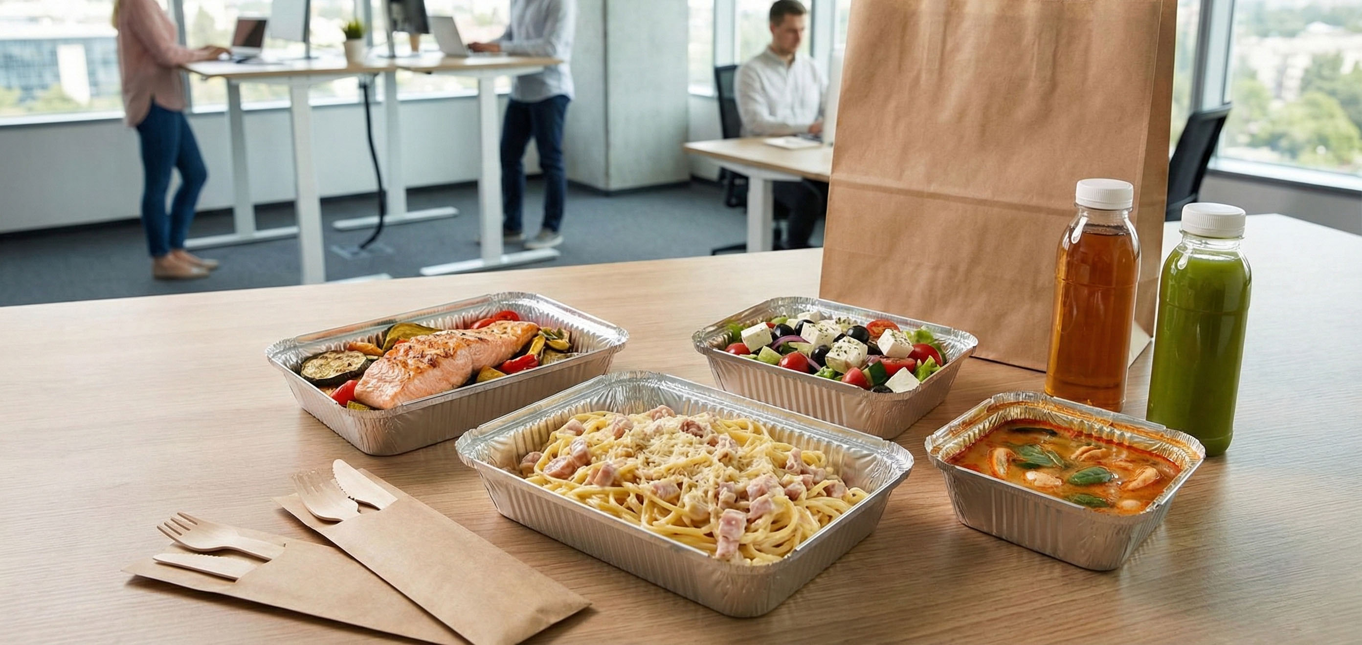 Доставка горячих обедов в офис